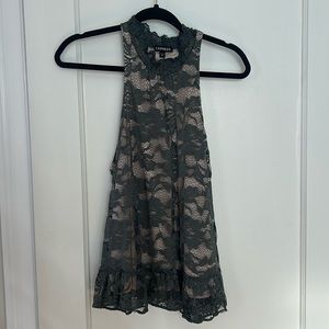 Express Lacy Tank